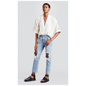 SOLD Levi’s Made and Crafted Slim Crop Jeans Jaws